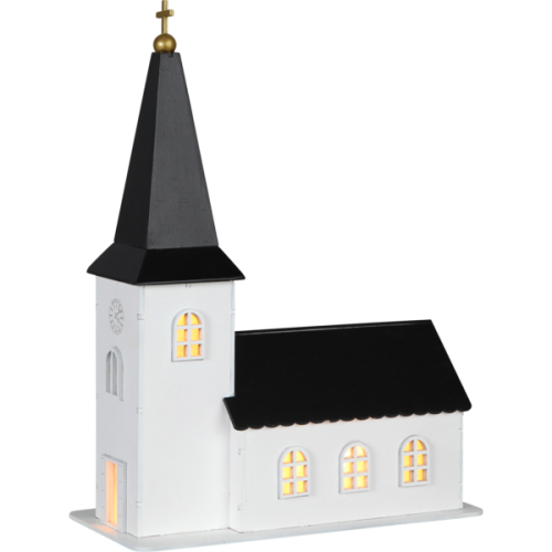 Decoratiune luminoasa biserica din lemn CHURCHILL 650-00 Eglo