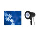 Proiector cu LED, fulgi de zăpadă, 230V DL IP 1