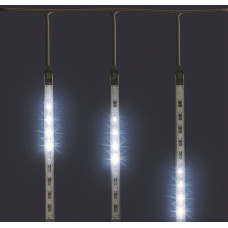 Instalatie turture sloi de gheata, 5 buc turturi, 50 LED-uri, IP44