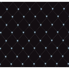 Instalatie plasa de lumini, 2x1.5m, pt exterior, 160 LED alb