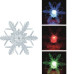 Decor pentru fereastră cu LED, fulg de zăpadă, cu ventuză, 3V KID 331